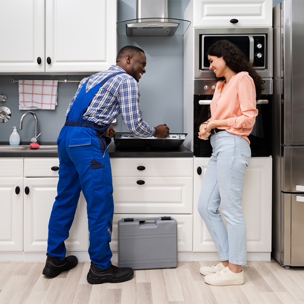 can you provide an estimate for cooktop repair before beginning any work in Canyon Day Arizona